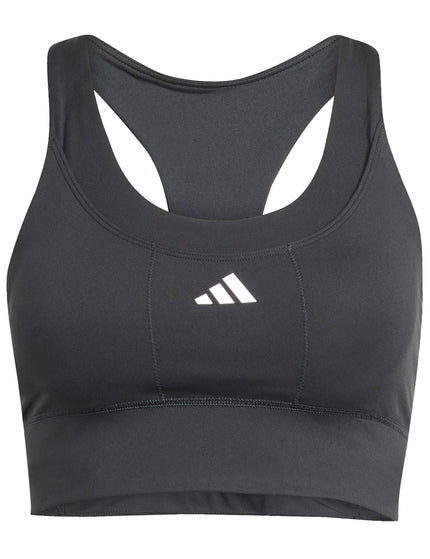 adidas Run Pocket Medium Support Bra - Blackimages6- The Sports Edit