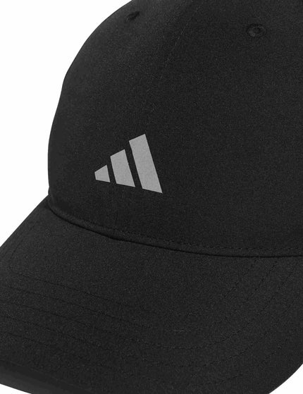adidas Running Essential Climacool 6 Panel Baseball Cap - Black/Reflective Silverimages3- The Sports Edit
