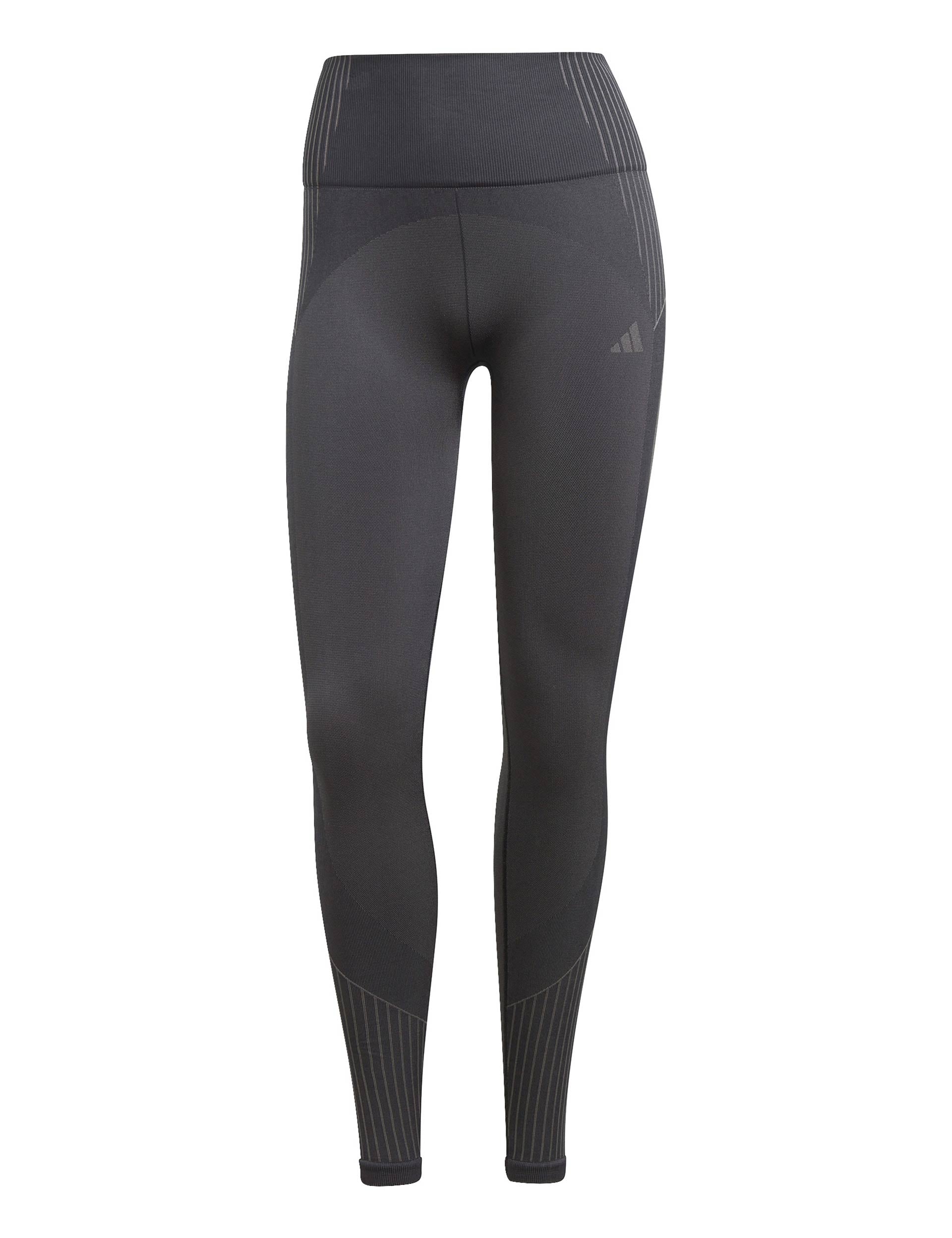 adidas Seamless Branded 7/8 Leggings Black The Sports Edit