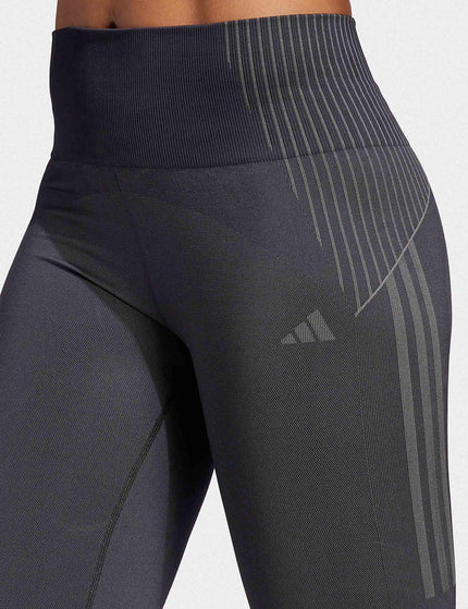 adidas Seamless Branded 7/8 Leggings - Blackimages4- The Sports Edit