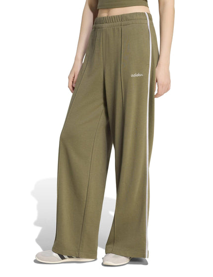adidas Seasonal Essentials Colorpop Joggers with Embroidered Graphic - Olive Strata/Light Solid Greyimages1- The Sports Edit