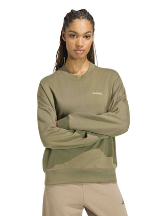 Seasonal Essentials Colorpop Sweatshirt - Olive Strata/Light Solid Grey