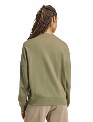 Seasonal Essentials Colorpop Sweatshirt - Olive Strata/Light Solid Grey