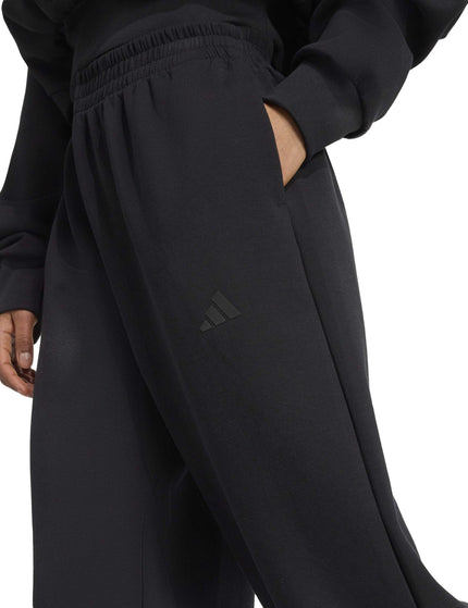 adidas Soft Lux Loose Pant - Blackimages4- The Sports Edit
