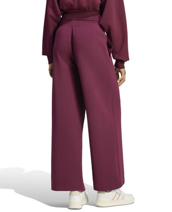 Soft Lux Straight Leg Pants - Maroon