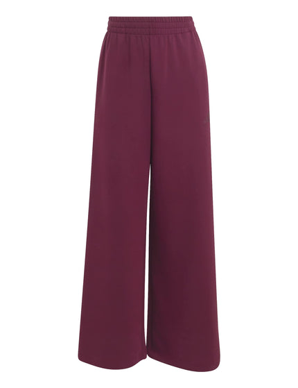 adidas Soft Lux Straight Leg Pants - Maroonimages6- The Sports Edit