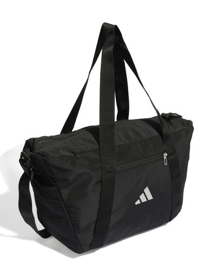 adidas Sport Bag - Black/Silver Metallicimages3- The Sports Edit