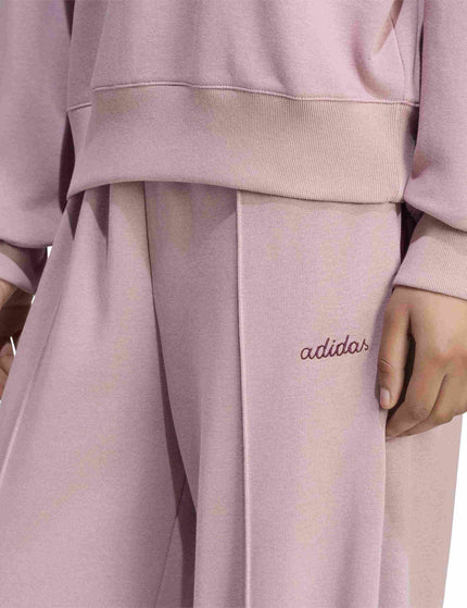 adidas Seasonal Essentials Colorpop Joggers with Embroidered Graphic - Magic Mauve/Maroonimages3- The Sports Edit