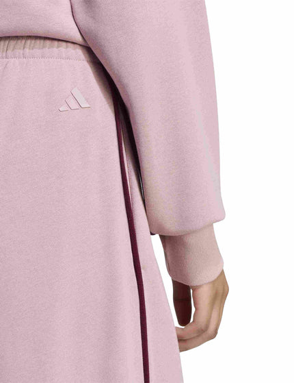 adidas Seasonal Essentials Colorpop Joggers with Embroidered Graphic - Magic Mauve/Maroonimages4- The Sports Edit