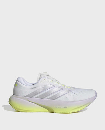 Supernova Rise 3 Running Shoes - Crystal White/Silver Metallic/Purple Tint
