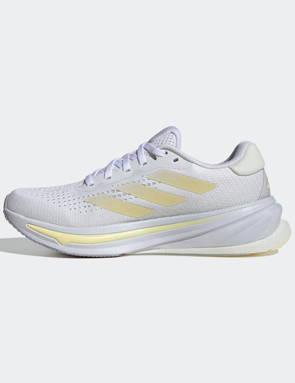 adidas Supernova Rise Running Shoes - Cloud White/Zero Metallic/Almost Yellowimages4- The Sports Edit