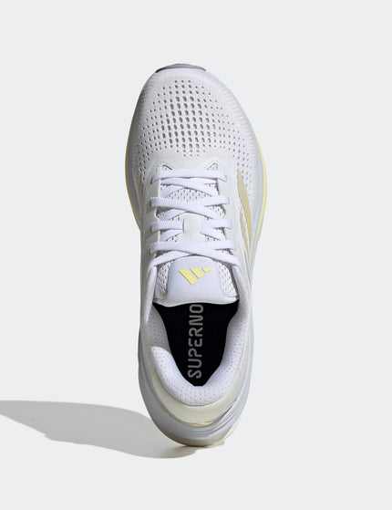 adidas Supernova Rise Running Shoes - Cloud White/Zero Metallic/Almost Yellowimages5- The Sports Edit