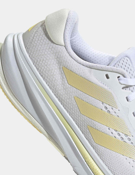 adidas Supernova Rise Running Shoes - Cloud White/Zero Metallic/Almost Yellowimages7- The Sports Edit