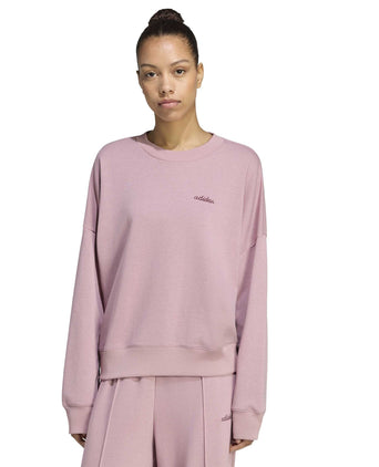 Seasonal Essentials Colorpop Sweatshirt - Magic Mauve/Maroon