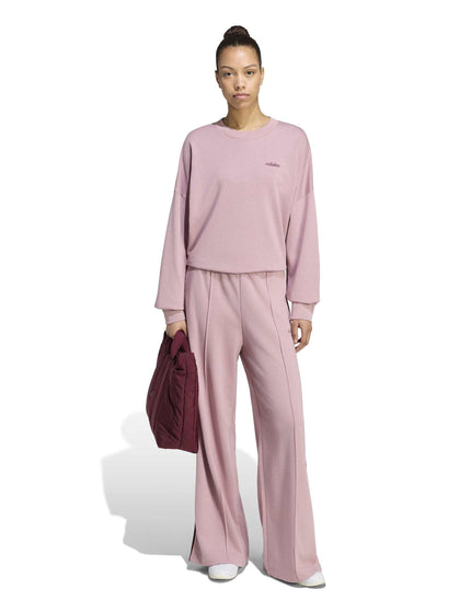 adidas Seasonal Essentials Colorpop Sweatshirt - Magic Mauve/Maroonimages5- The Sports Edit