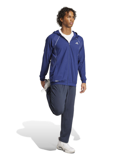 adidas Tech Apparel Tracktop - Dark Blue/Glory Blueimages5- The Sports Edit