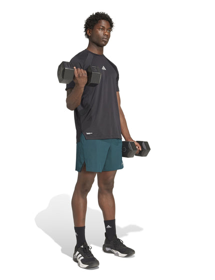 adidas Tech Apparel Climacool T-Shirt - Black/Blackimages3- The Sports Edit