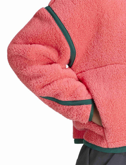 adidas Terrex Multi High Pile Fleece Pullover - Pure Turboimages4- The Sports Edit