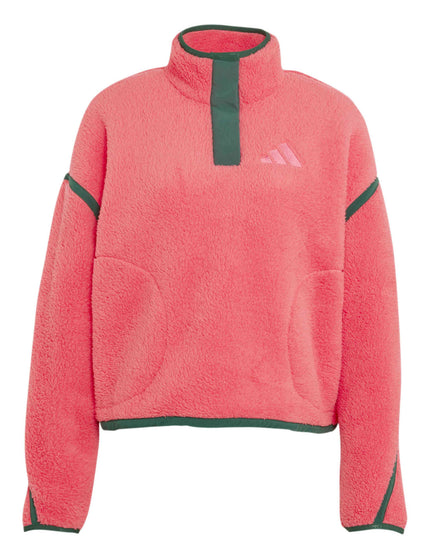 adidas Terrex Multi High Pile Fleece Pullover - Pure Turboimages6- The Sports Edit