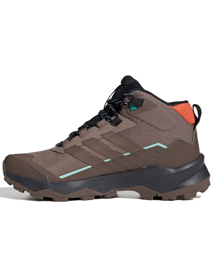 adidas Terrex Skychaser AX5 Mid GORE-TEX Hiking Shoes - Trace Brown/Earth Strata/Semi Impact Orangeimages4- The Sports Edit