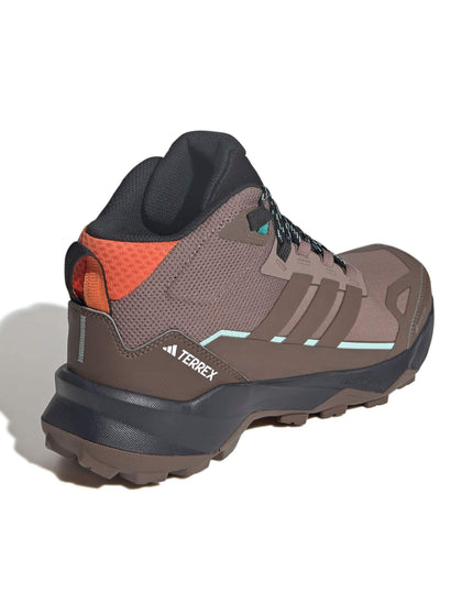 adidas Terrex Skychaser AX5 Mid GORE-TEX Hiking Shoes - Trace Brown/Earth Strata/Semi Impact Orangeimages3- The Sports Edit