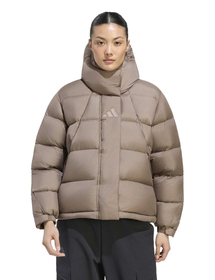 adidas Terrex Xploric Climawarm Down Puffer Jacket - Earth Strataimages1- The Sports Edit