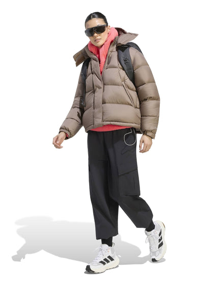 adidas Terrex Xploric Climawarm Down Puffer Jacket - Earth Strataimages6- The Sports Edit