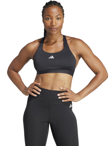 adidas TLRDREACT Training High-Support Bra - Blackimages1- The Sports Edit