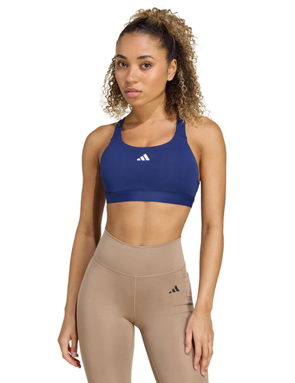 adidas TLRDREACT Training High-Support Bra - Dark Blueimages1- The Sports Edit