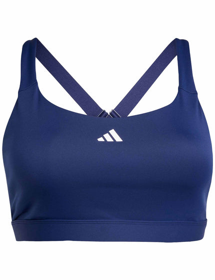 adidas TLRDREACT Training High-Support Bra - Dark Blueimages6- The Sports Edit