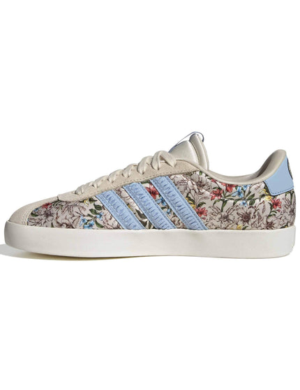 adidas VL Court 3.0 Shoes - Ecru Tint/Clear Sky/Off Whiteimages4- The Sports Edit