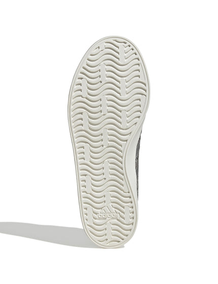 adidas VL Court 3.0 Shoes - Grey Two/Silver Metallic/Off Whiteimages6- The Sports Edit