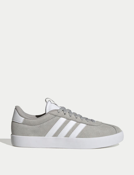 adidas VL Court 3.0 Shoes - Grey Two/Cloud White/Silver Metallicimages1- The Sports Edit