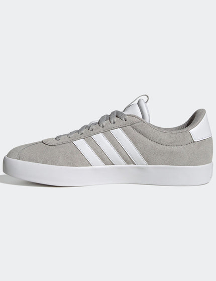 adidas VL Court 3.0 Shoes - Grey Two/Cloud White/Silver Metallicimages4- The Sports Edit