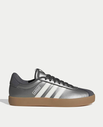 VL Court 3.0 Shoes - Iron Metallic/Core White/Grey Five