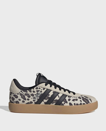 VL Court 3.0 Shoes - Crystal Linen/Core Black/Khaki Six