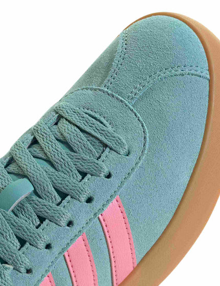 adidas VL Court 3.0 Shoes - Mint Ton/Bliss Pink/Gold Metallicimages7- The Sports Edit