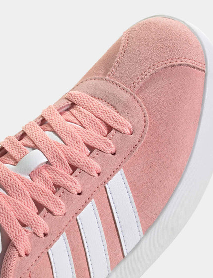 adidas VL Court 3.0 Shoes - Almost Pink/Cloud Whiteimages7- The Sports Edit