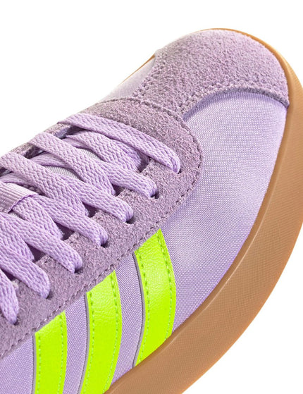 adidas VL Court 3.0 Shoes - Powder Plum/Solar Slime/Lucid Lemonimages7- The Sports Edit