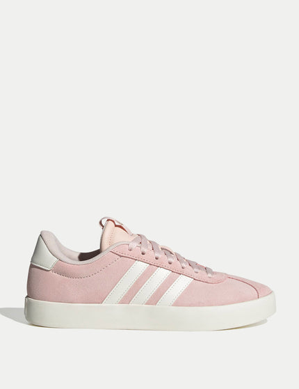 adidas VL Court 3.0 Shoes - Wonder Quartz/Core White/Cyber Metallicimages1- The Sports Edit