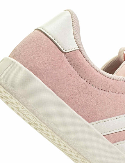 adidas VL Court 3.0 Shoes - Wonder Quartz/Core White/Cyber Metallicimages8- The Sports Edit