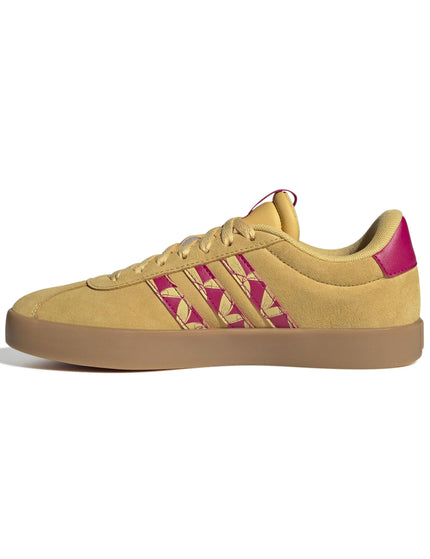 adidas VL Court 3.0 Shoes - Semi Spark/Bold Pink/Gumimages4- The Sports Edit