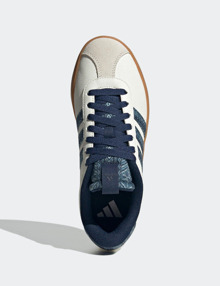 adidas VL Court 3.0 Shoes - Off White/Night Indigo/Gum10images5- The Sports Edit