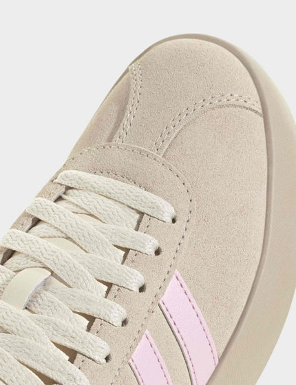 adidas VL Court 3.0 Shoes - Wonder White/Clear Pink/Gold Metallicimages7- The Sports Edit