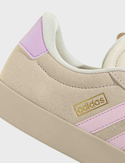 adidas VL Court 3.0 Shoes - Wonder White/Clear Pink/Gold Metallicimages8- The Sports Edit