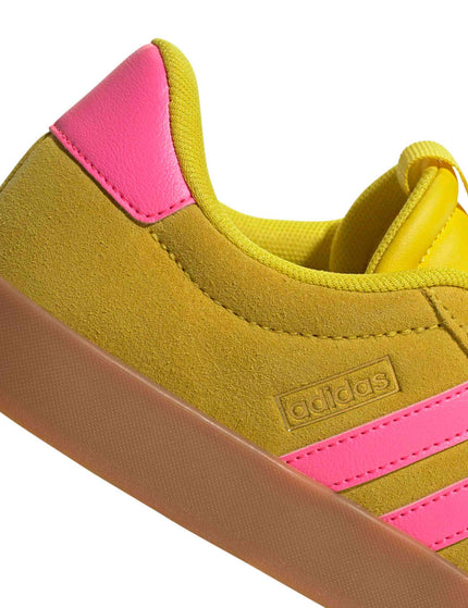 adidas VL Court 3.0 Shoes - Yellow/Lucid Pink/Gold Metallicimages7- The Sports Edit
