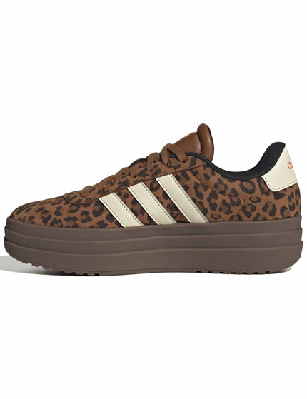 adidas VL Court Bold Shoes - Dusky Bronze/Cream White/Gumimages5- The Sports Edit