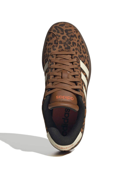 adidas VL Court Bold Shoes - Dusky Bronze/Cream White/Gumimages6- The Sports Edit