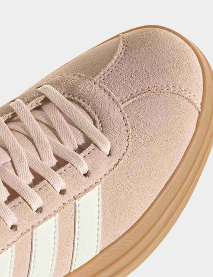 adidas VL Court Bold Shoes - Blush Pink/Off White/Gum 3images7- The Sports Edit