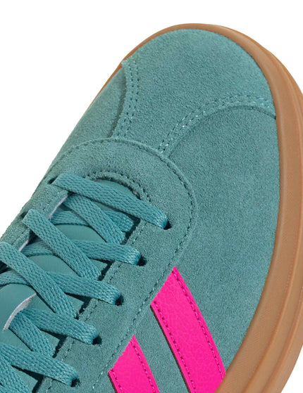 adidas VL Court Bold Shoes - Powder Teal/Shock Pink/Powder Yellowimages7- The Sports Edit